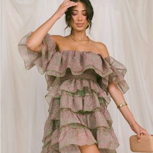 Brandy Maxi Dress ~ Watermelon Floral